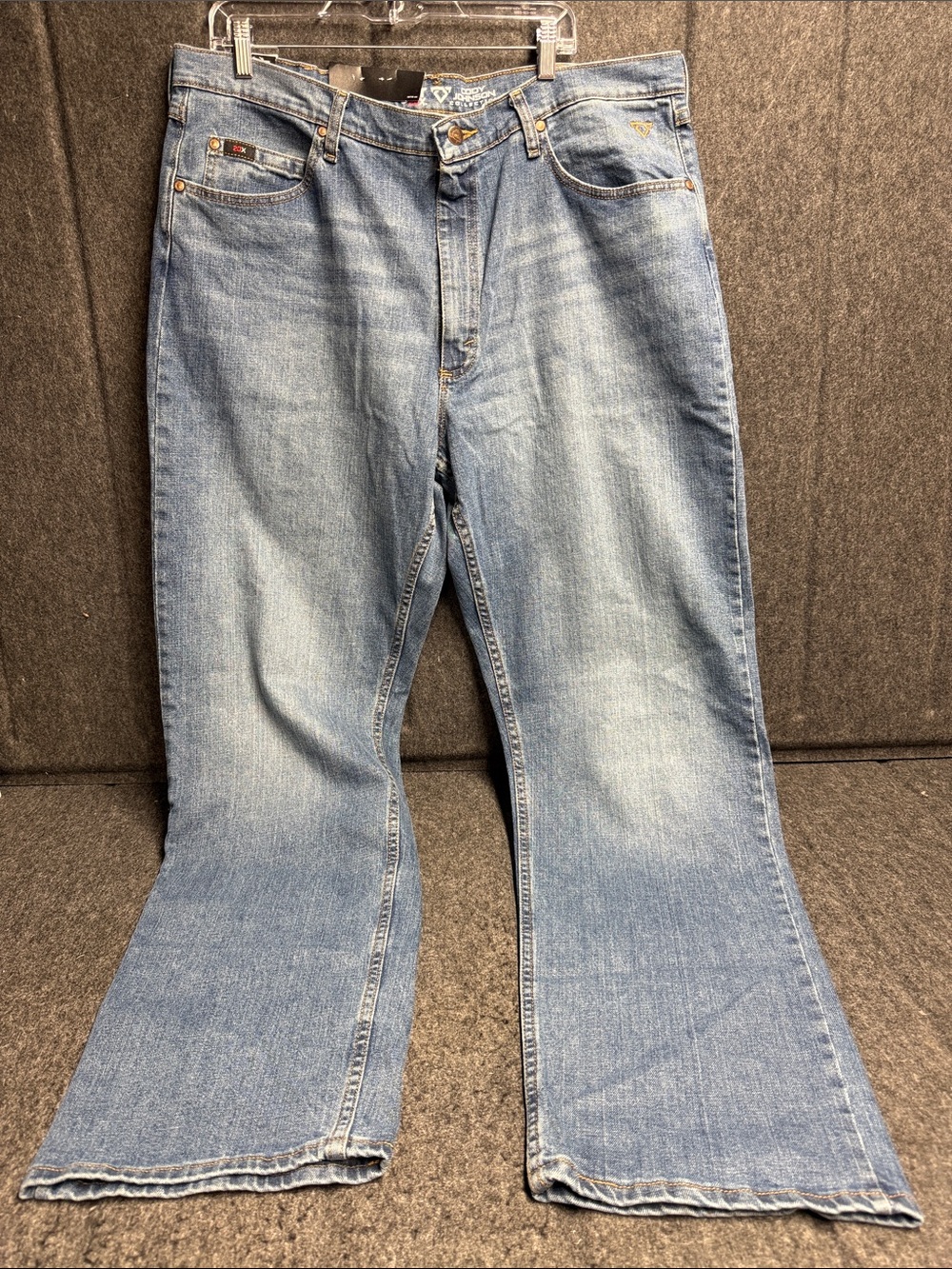 Cody Johnson Wrangler Classic Light Blue Flared Denim Jeans